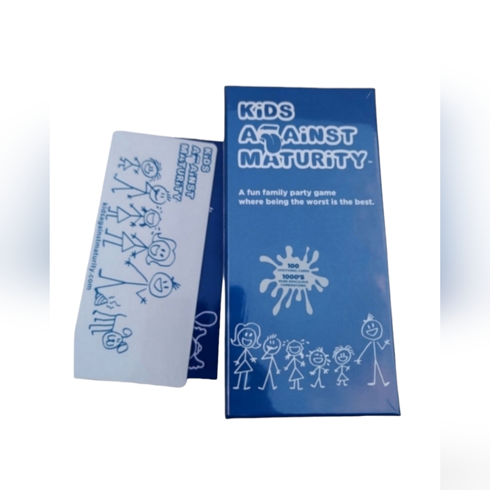 Kids Against Maturity A Fun Party Card Game for Kids and Families NEW